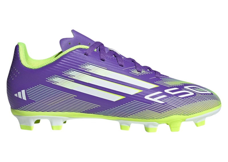 adidas F50 Club FG/MG Purple Rush Cloud White Lucid Lemon