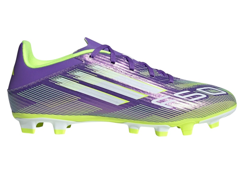adidas F50 Club FG/MG Purple Rush Cloud White Lucid Lemon - JI0043