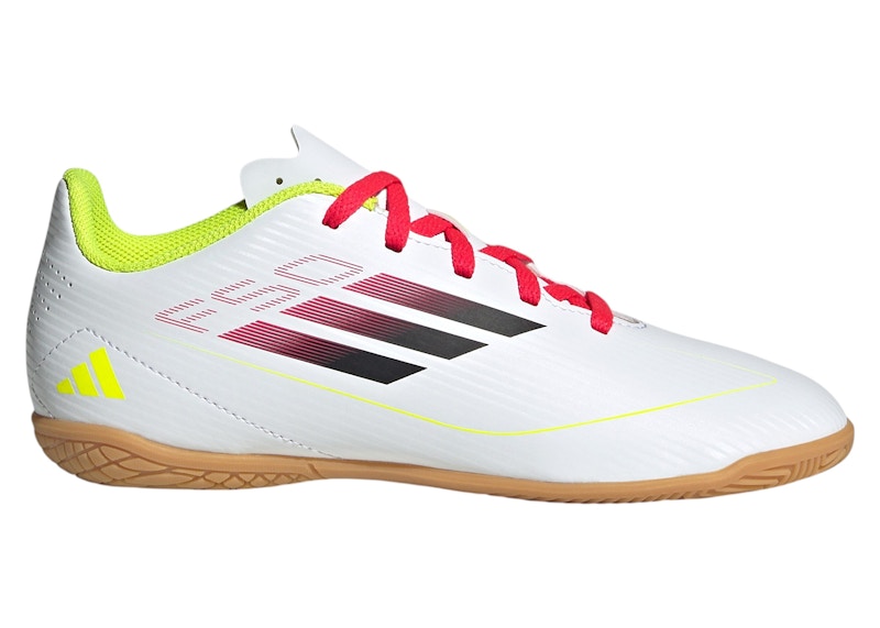 Pre-owned Adidas Originals F50 Club Indoor Pure Victory Pack Sneakers In Cloud White/core Black/solar Yellow In Multi