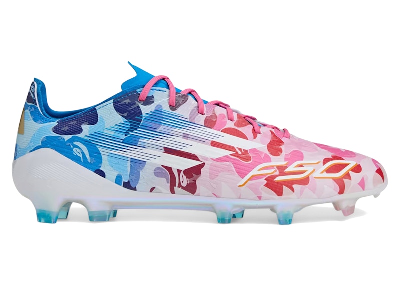 A BATHING APE × adidas F50 Elite FG adidas F50 Elite BAPE FG Firm Ground Soccer Cleat - Clear