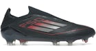 adidas F50 Elite Laceless FG Core Black Iron Metallic Lucid Red