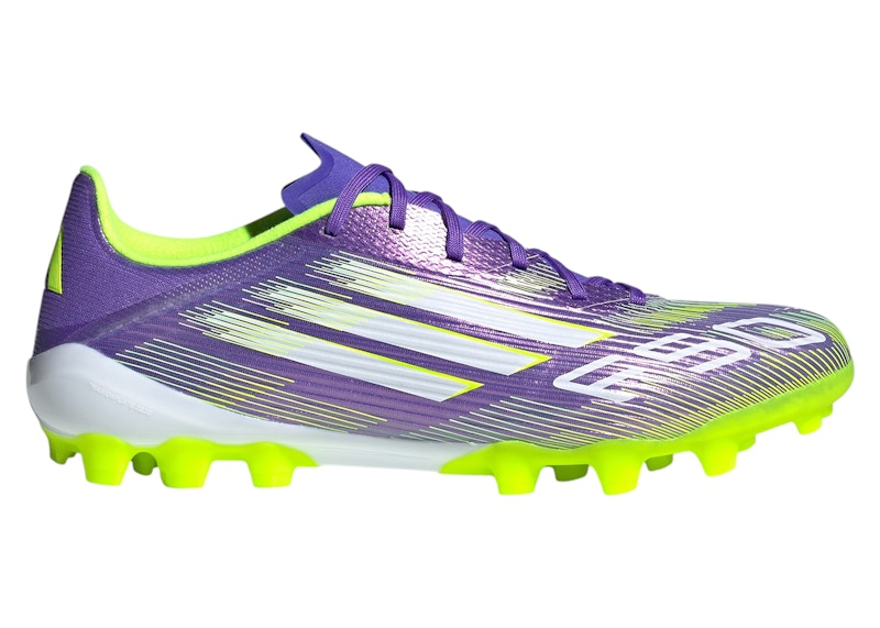 adidas F50 League 2G/3G AG Purple Rush Cloud White Lucid Lemon - JH7740