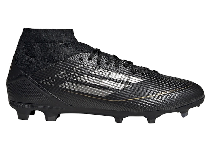 【Adidas コリア】 F50 League Mid TF adidas F50 League Mid-Cut FG/MG Black Iron Metallic Men's