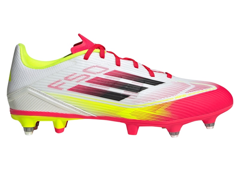 adidas F50 League SG Cloud White Core Black Solar Yellow - IE1237