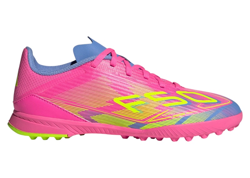 adidas F50 League Turf Lucid Pink Lemon Blue Fusion (GS)