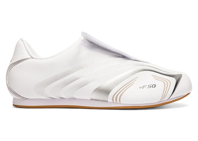 Pre-owned Adidas Originals F50 Taekwondo (women's) Sneakers In White/silver Metallic/iron Metallic