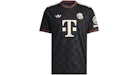 adidas FC Bayern 25/26 Third Jersey Black Halo Ivory