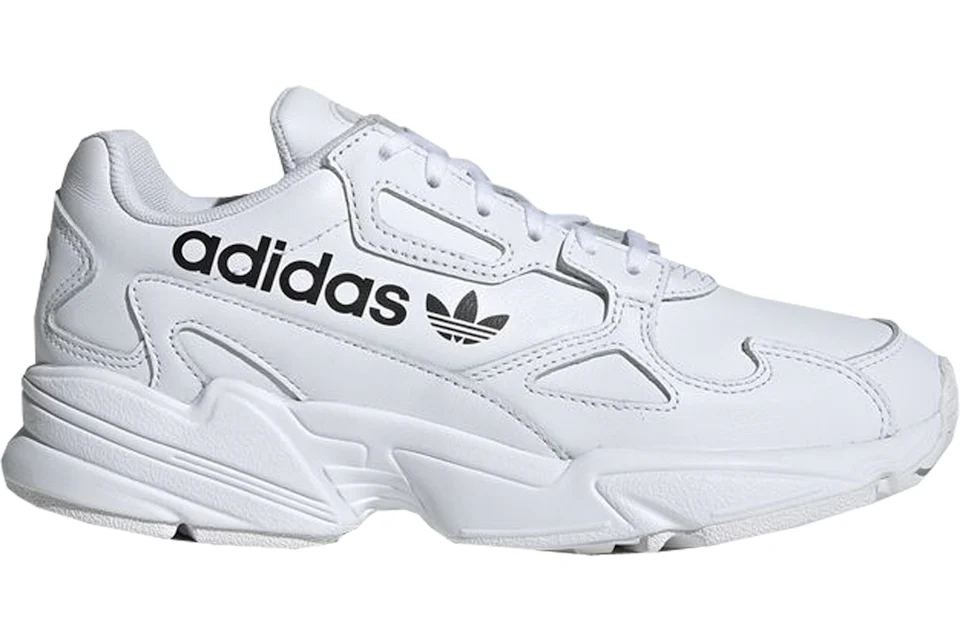 Adidas falcon shop big logo