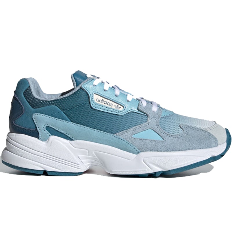 Adidas originals falcon trainers in blue tint clearance