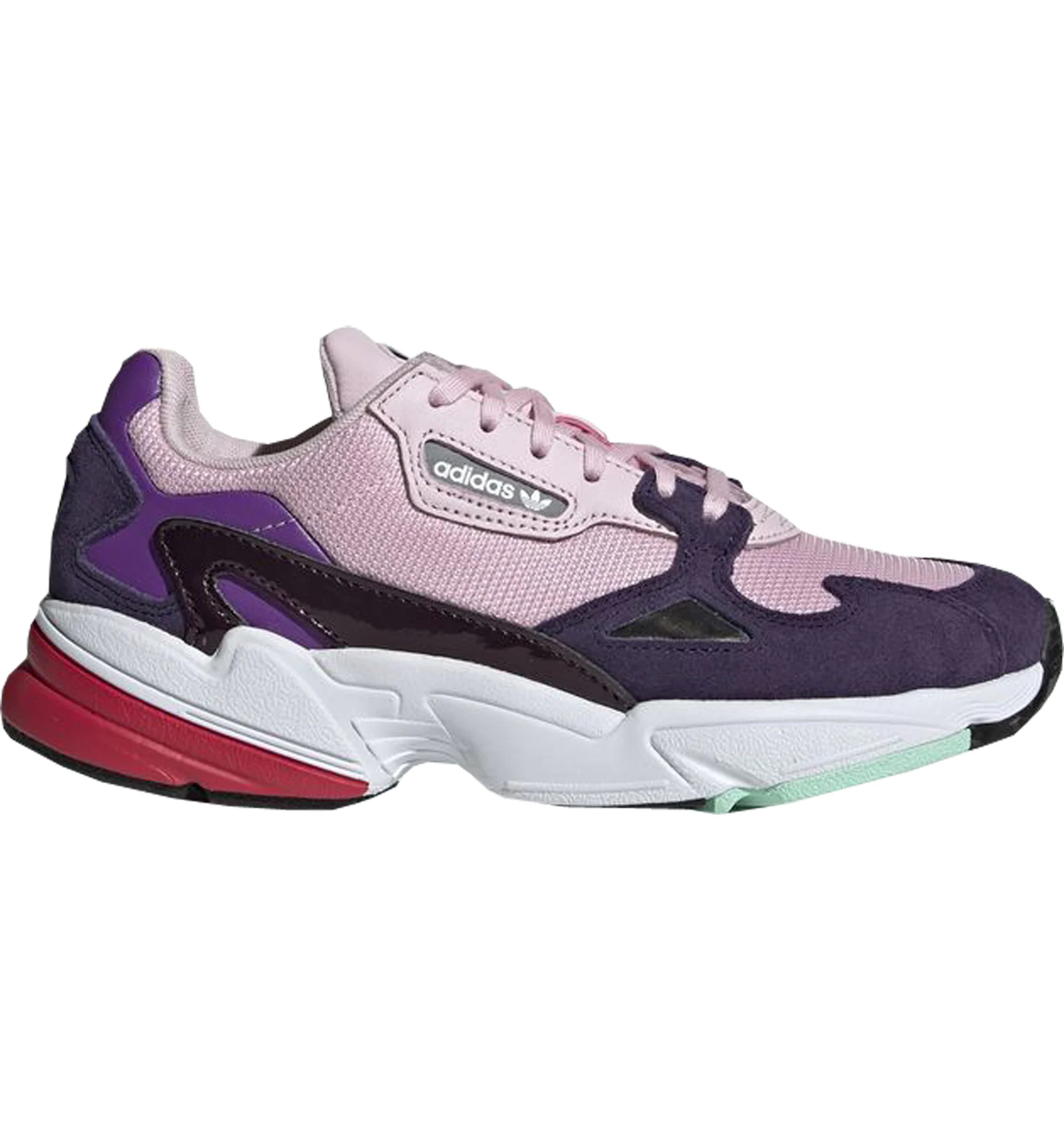 Adidas falcon top active purple