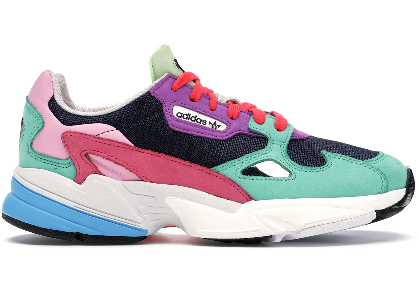 Tenis Falcon Adidas Originals Falcon Para Mujer Azul Marino