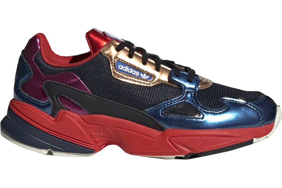 Step Decision Specified adidas Falcon Collegiate Navy Red (W) - CG6632 - US