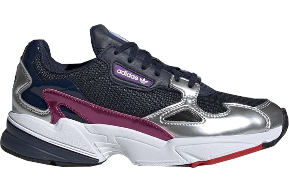 Adidas falcon silver deals metallic