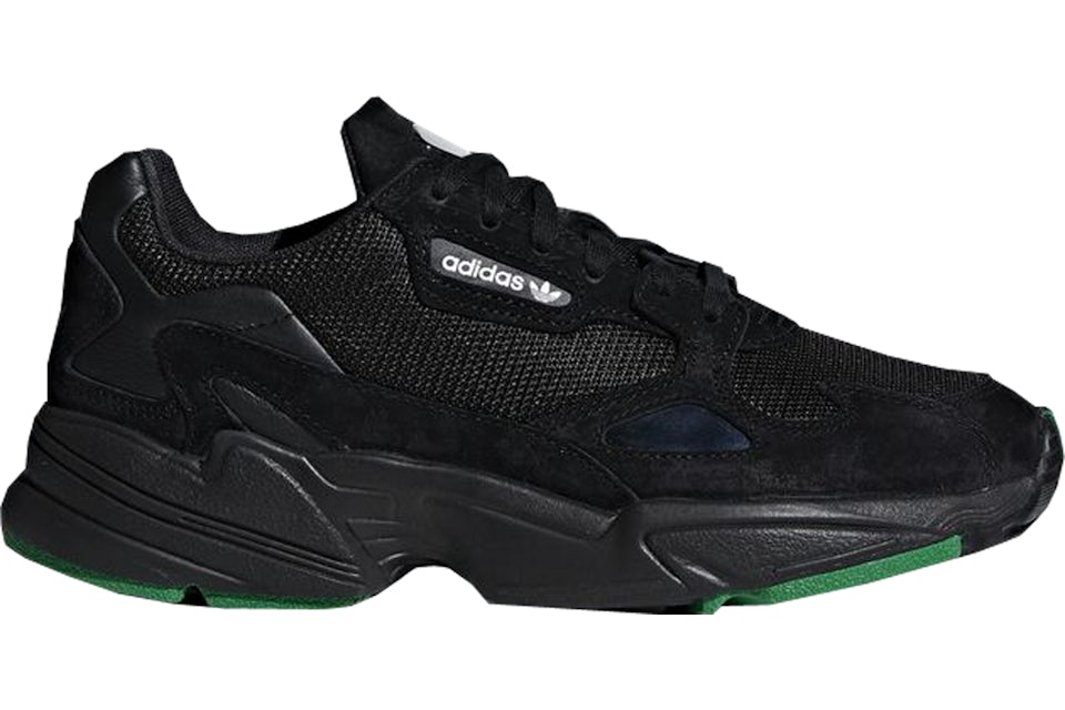 adidas Falcon Core Black Green Women s F97483 GB
