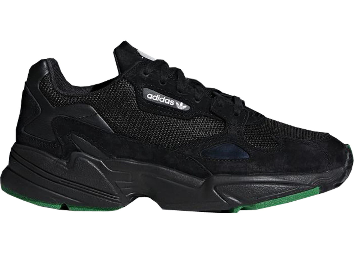 Adidas falcon womens all top black