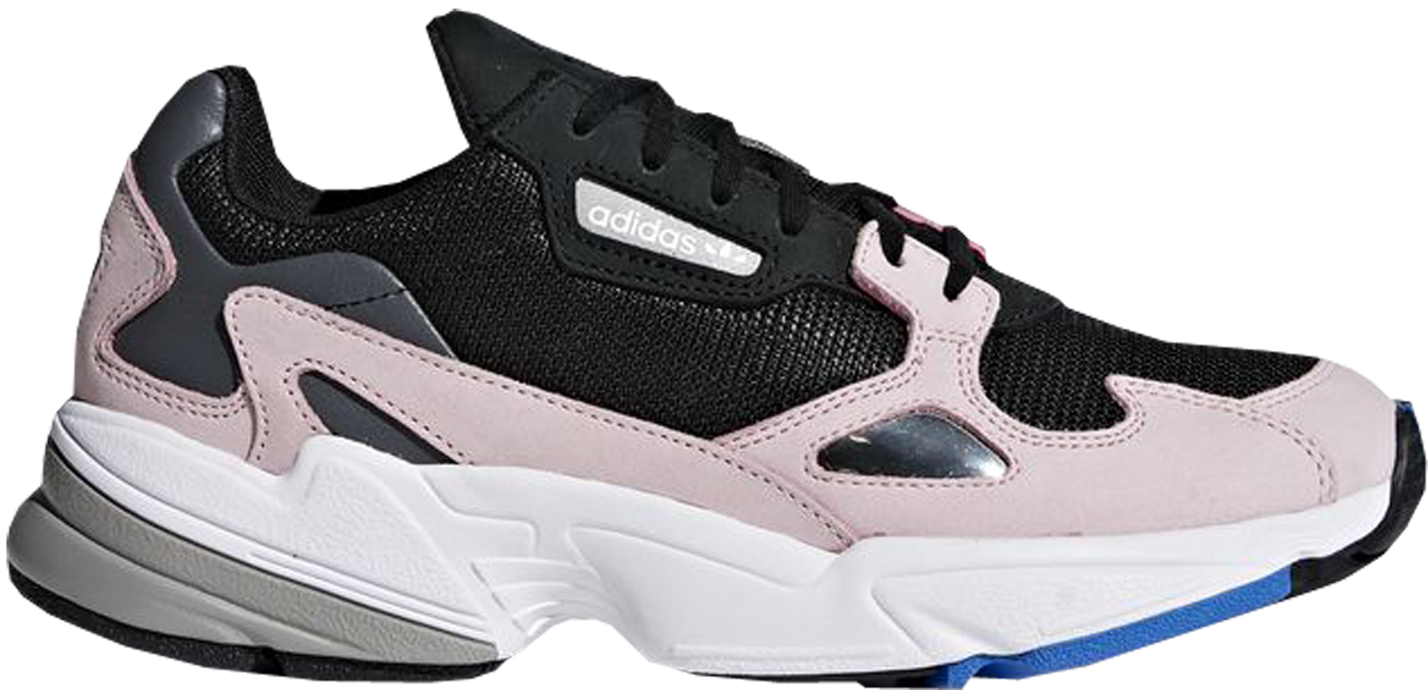 adidas falcon black and pink