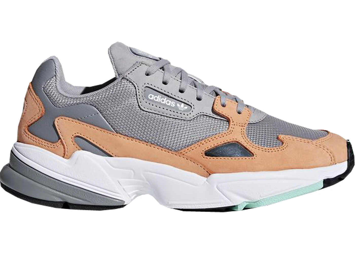 Adidas falcon grey orange sales