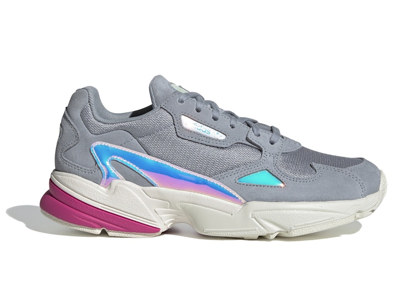 Adidas falcon best sale grey purple