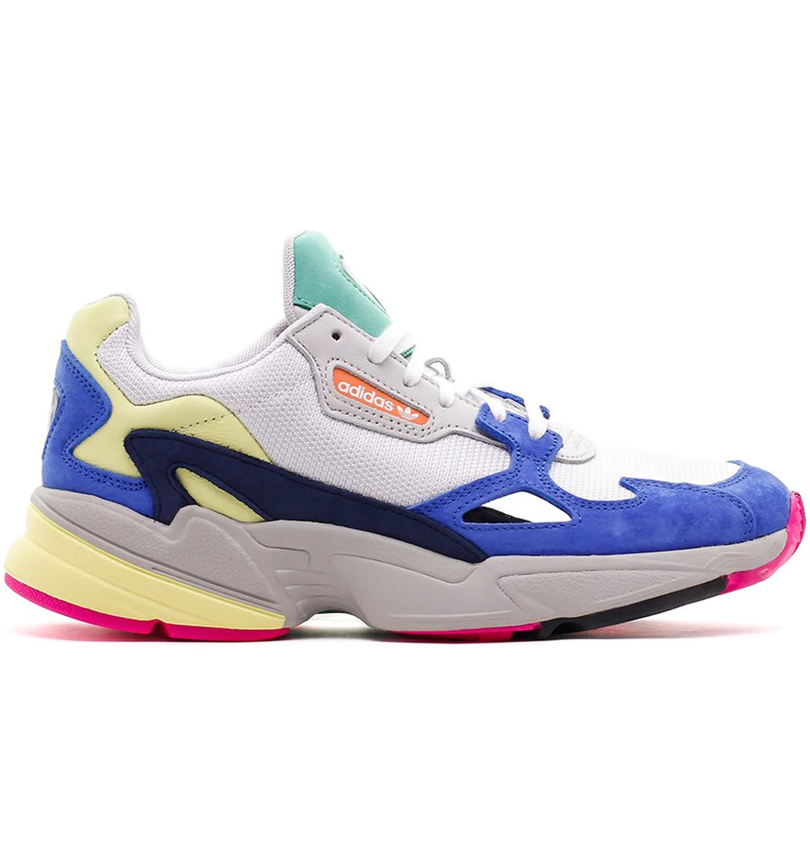 adidas Falcon White Blue Women s BB9174 US