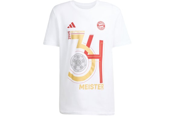 Camiseta adidas Fcb Championship Winner para hombre, blanca