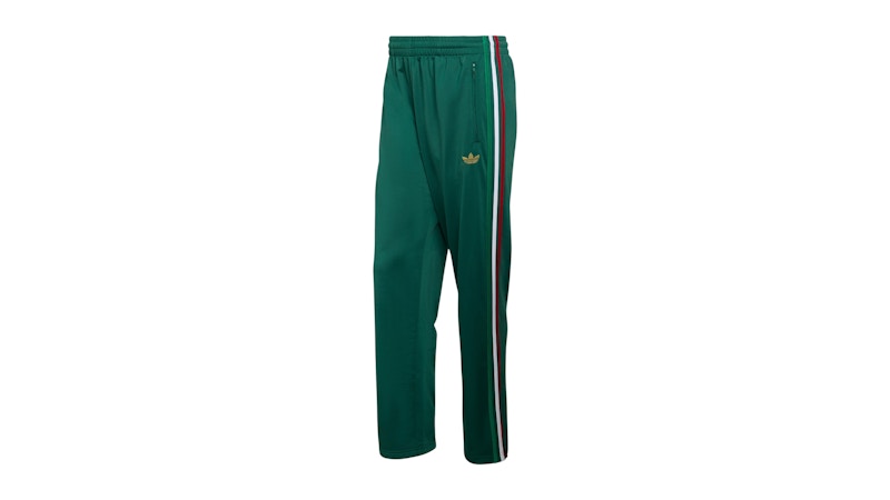 adidas Firebird Track Pants Team Dark Green Bold Green White