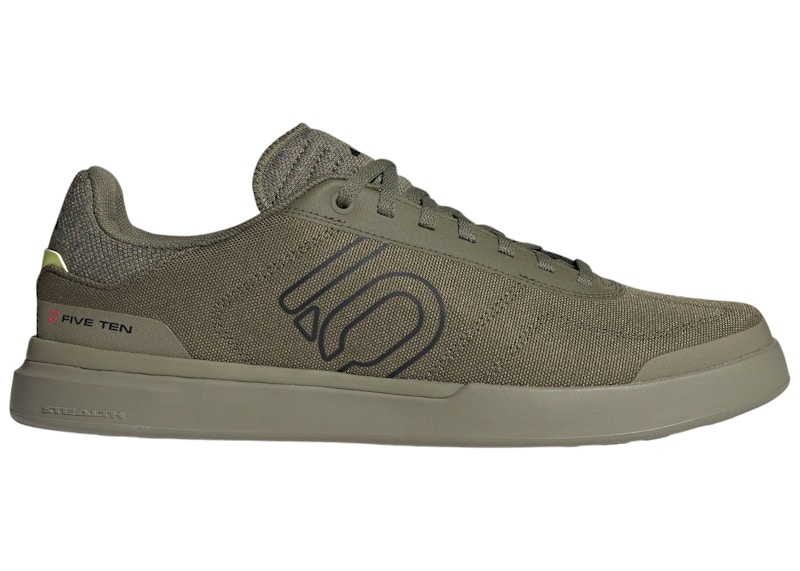 adidas Five Ten Sleuth DLX Canvas Focus Olive Core Black Orbit Green Hombre HQ2114 US