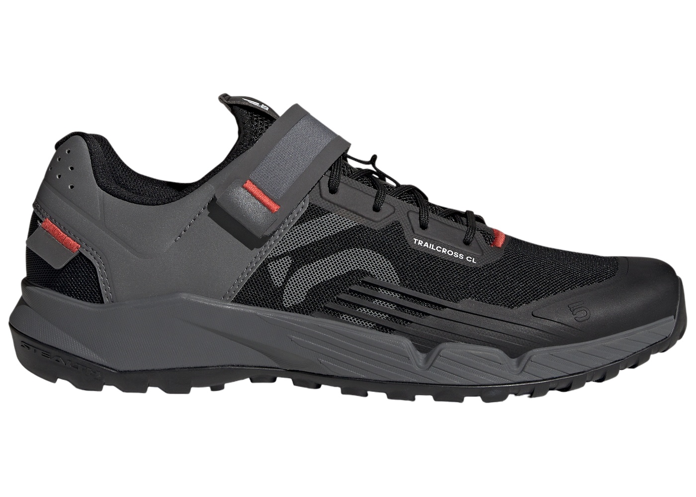 adidas Five Ten Trailcross LT Recycled Core Black Grey Solar Red 