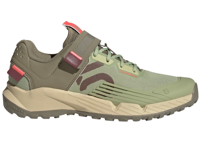 adidas Five Ten Trailcross Clip In Magic Lime Burgundy Orbit Green Women s HP9932 GB