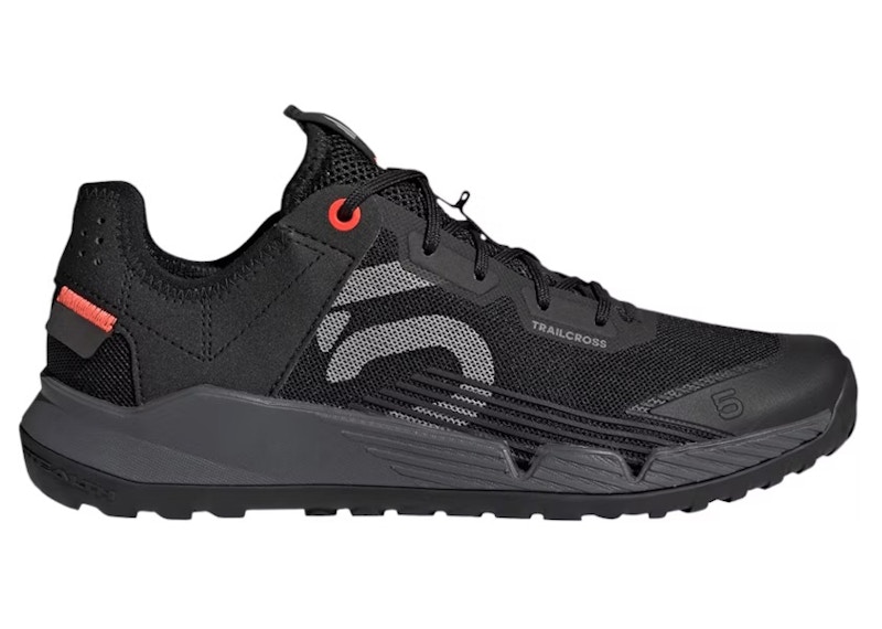 Pre-owned Adidas Originals Five Ten Trailcross Lt Recycled Grey (women's) Sneakers In Core Black/grey Two/solar Red