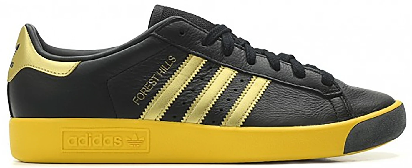 adidas Forest Hills Black Gold Yellow - - US
