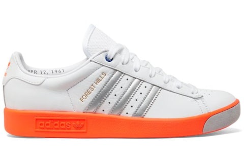 adidas Forest Hills White Silver Orange Men's EE5740 GB