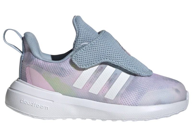 adidas gazelle silver green womens Fortarun 4.0 Elastic Lace Self-Fastening Pre-School Glow Blue/Magic Gr –  Shoes & Sox main image 0