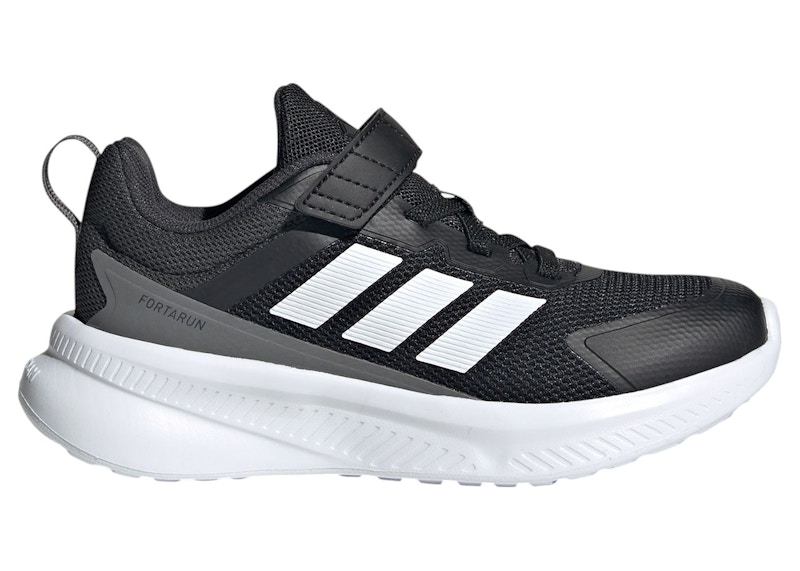 Pre-owned Adidas Originals Fortarun 4.0 Sneakers In Core Black/cloud White/carbon In Multi