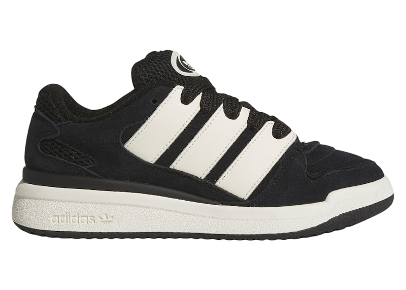 Pre-owned Adidas Originals Forum 2000 Sneakers In Core Black/off White In Multi