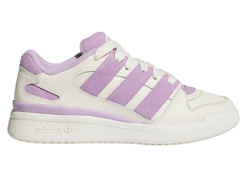 Pre-owned Adidas Originals Forum 2000 (women's) Sneakers In Off White/powder Plum