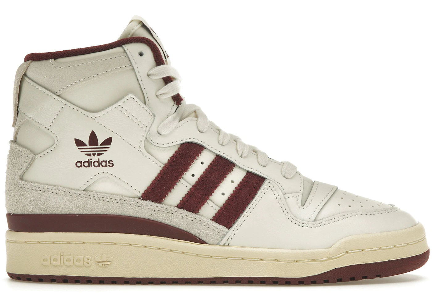 adidas Forum 84 Hi Off White Shadow Red (Women's) IF2736 US