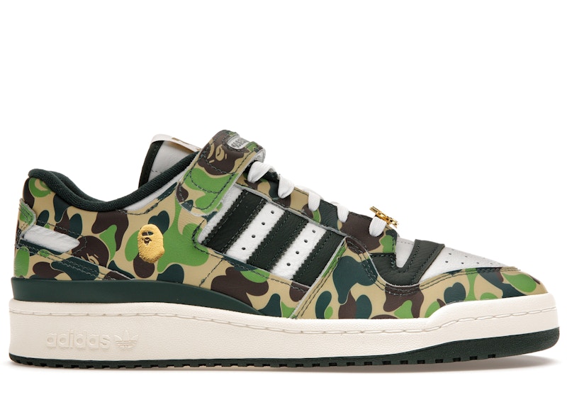 adidas Forum 84 Low Bape 30th Anniversary Green Camo Men's