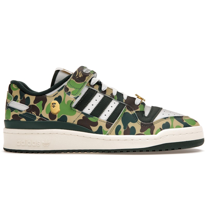 adidas Forum 84 Low Bape 30th Anniversary Green Camo Men's