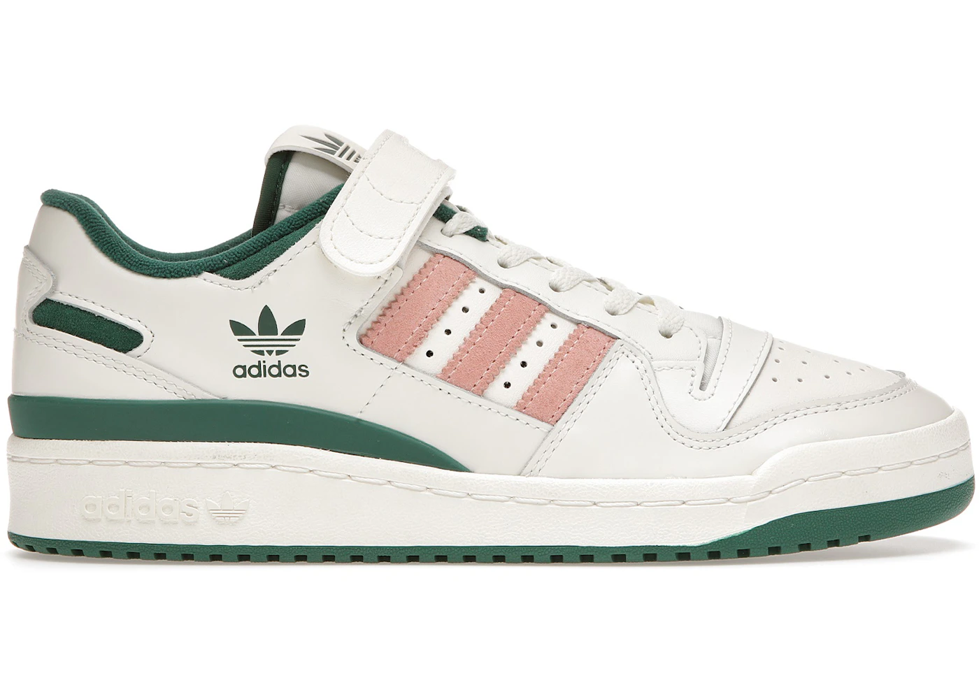 adidas Forum 84 Low Off White Green Pink Men's - H01671 - US