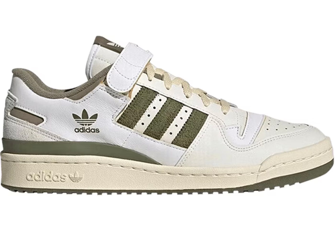 adidas Forum 84 Low Off White Olive Men's - ID4762 - US