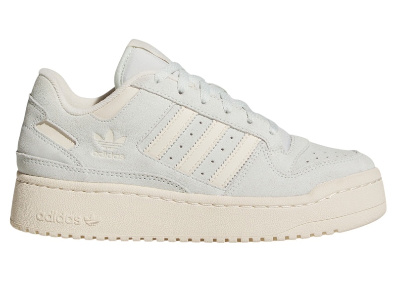 adidas Forum Bold Stripes Crystal Jade Wonder White (Women's