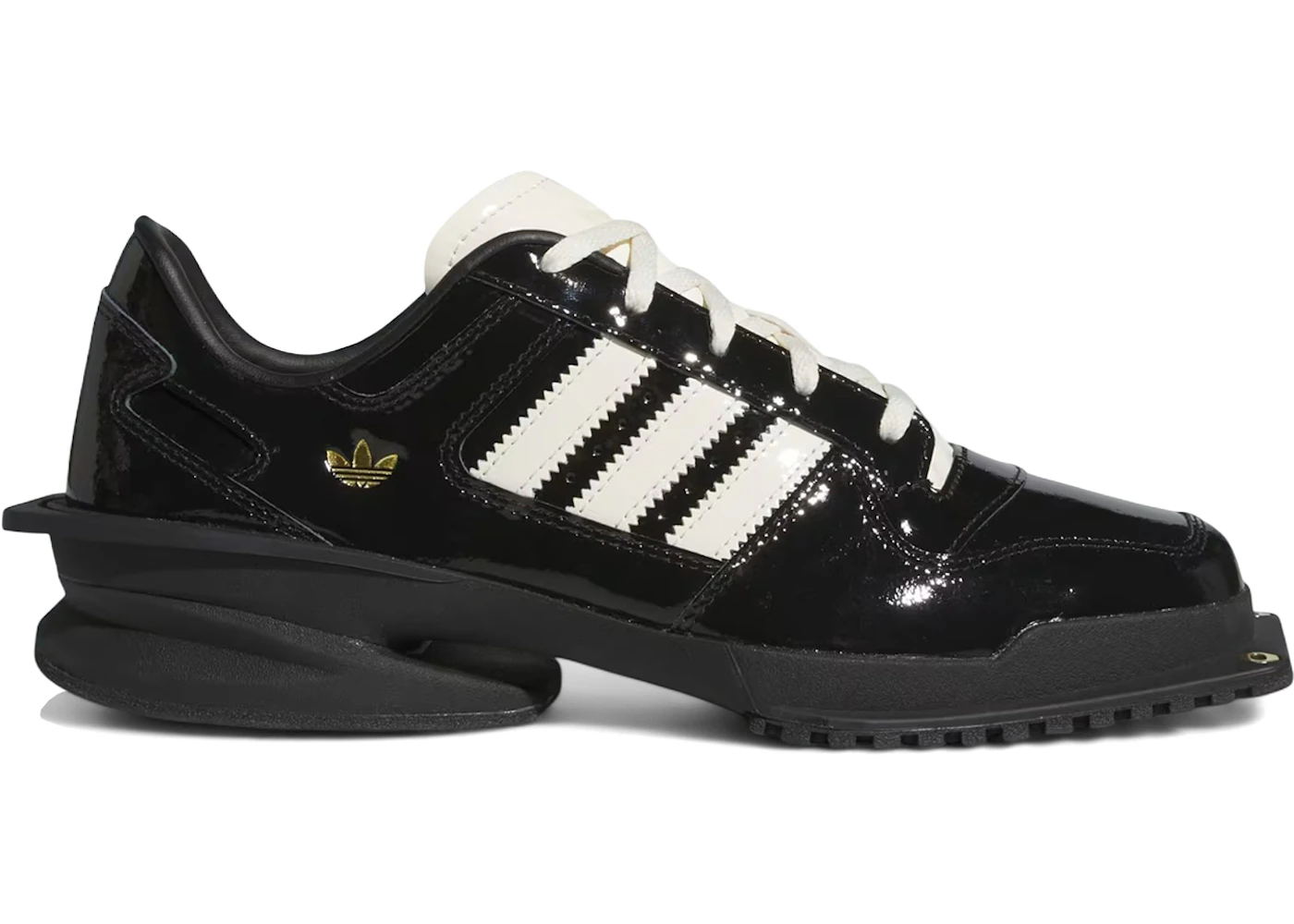 adidas Forum Cubism Black White Patent (Women's) - KI8452 - US