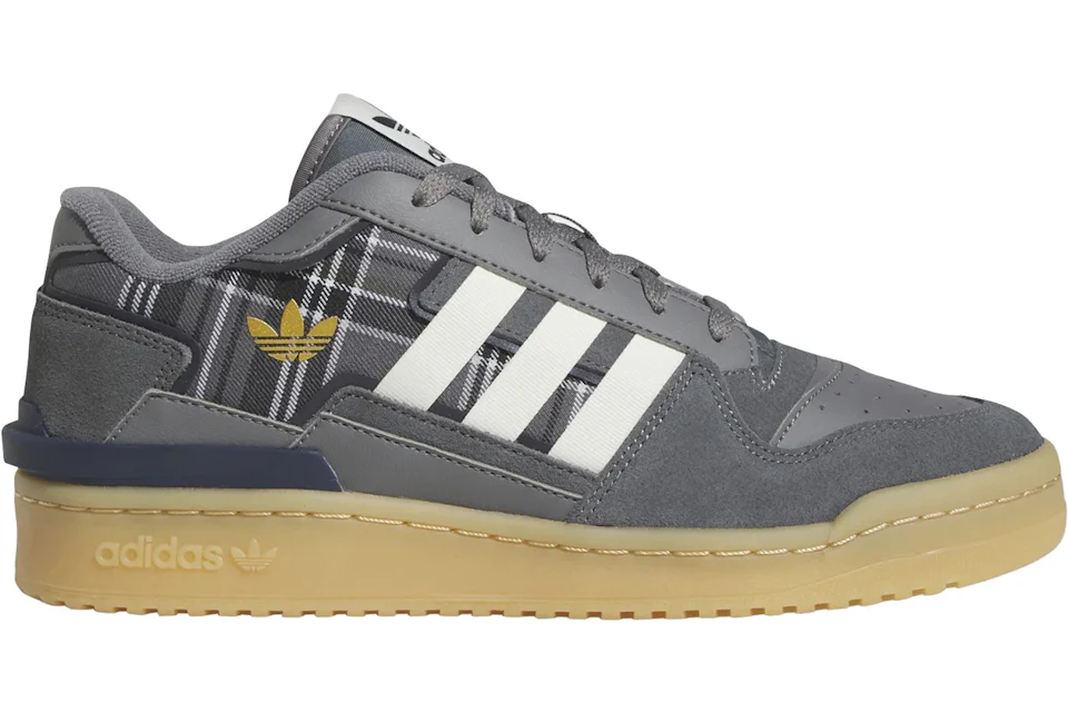 adidas Forum Exhibit Low Grey Plaid Men's - IF9956 - US