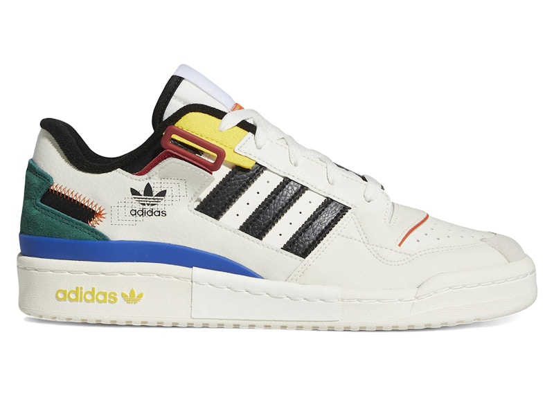 adidas forum exhibit low blanc