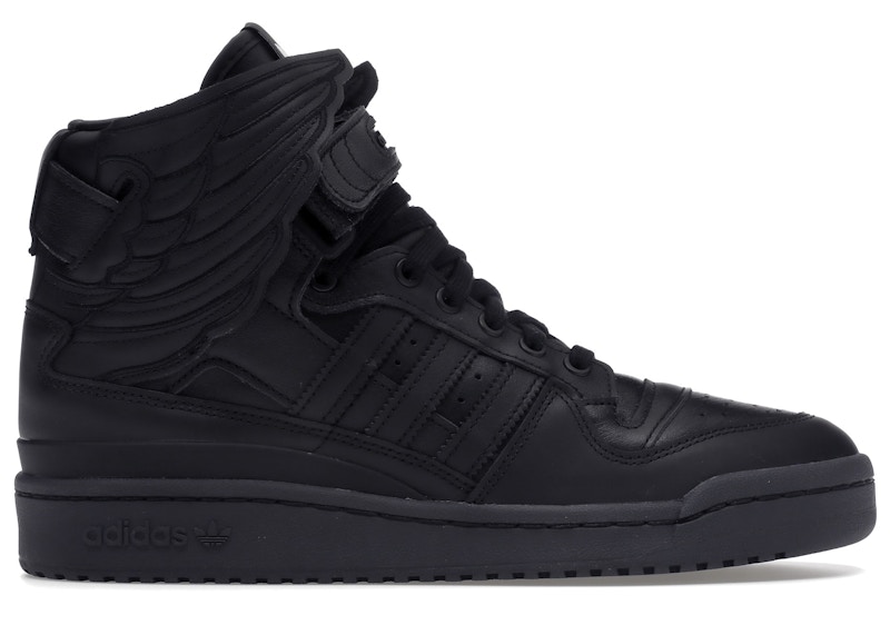 Adidas high tops hot sale all black