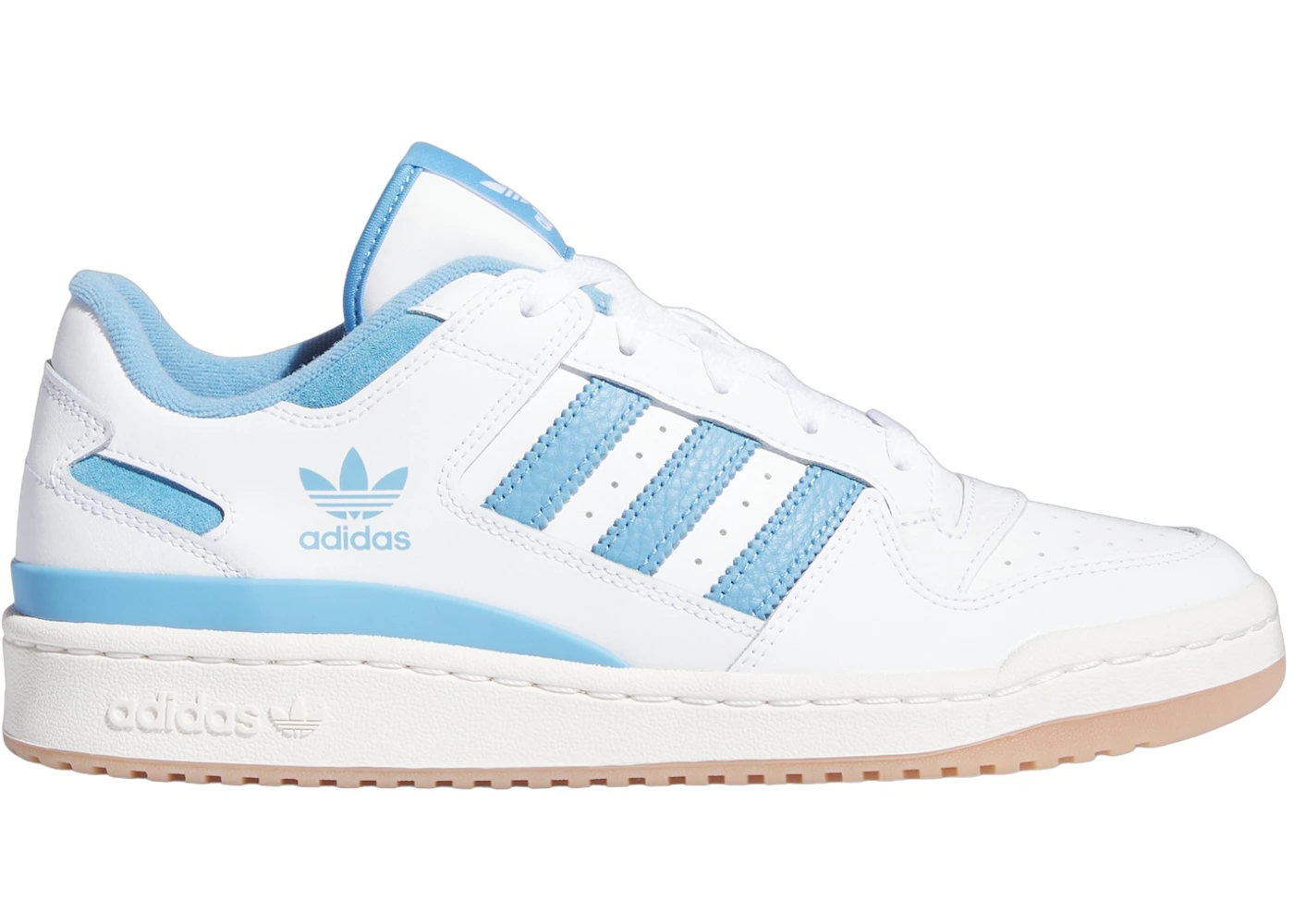 adidas Forum Low CL Cloud White Team Light Blue Men's - IH7832 - US adidas Forum Low CL Cloud White Team Light Blue Men's - IH7832 - US