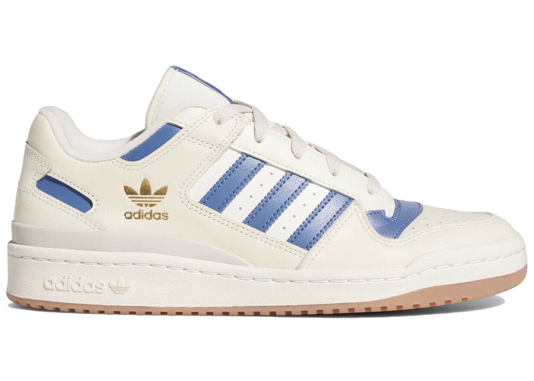Pre-owned Adidas Originals Adidas Forum Low Cl White Altered Blue Gum In White/altered Blue/cream White