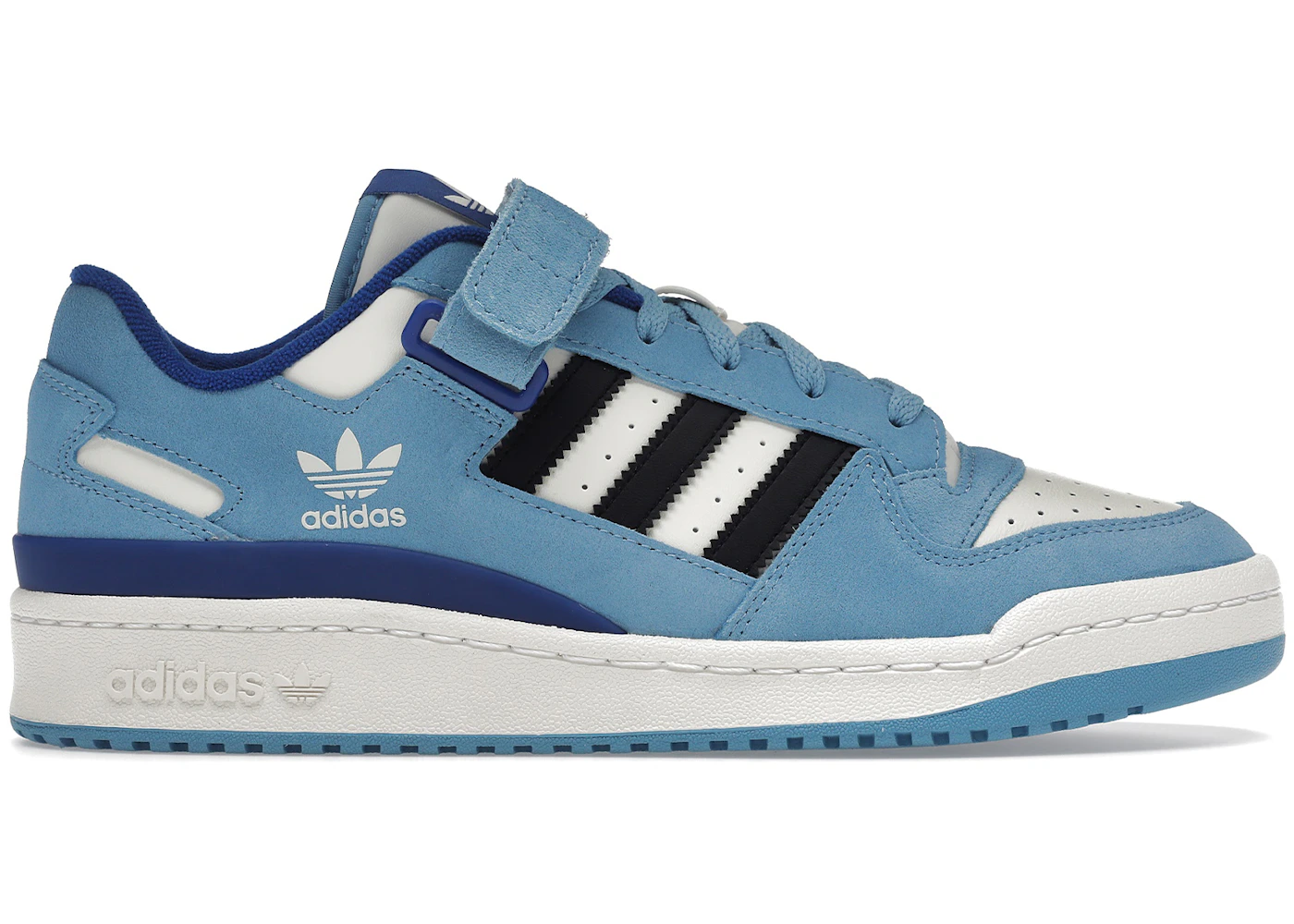 adidas Forum Low Team Light Blue Core Black Royal Blue Men's