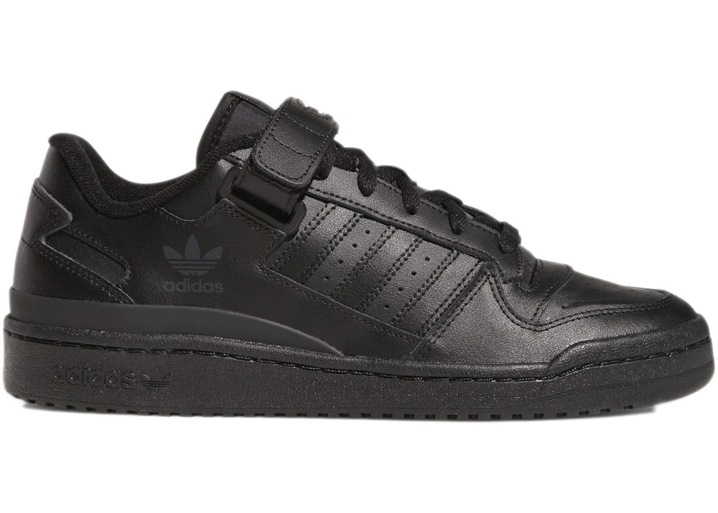adidas Forum Low Triple Black Men's - GV9766 - US