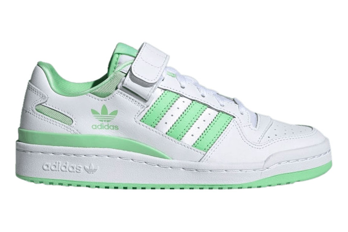 Pre-owned Adidas Originals Adidas Forum Low White Glory Mint (women's) In Cloud White/glory Mint/cloud White
